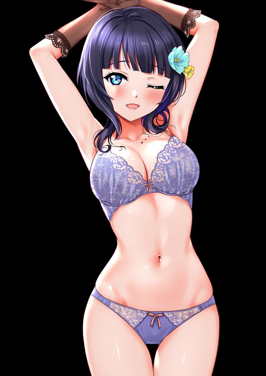 [Erocora character material] PNG background transparent erotic image such as anime character Part 375 19