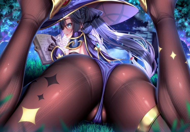 【Genshin】Erotic image of Mona-chan: Illustration Part 6 33