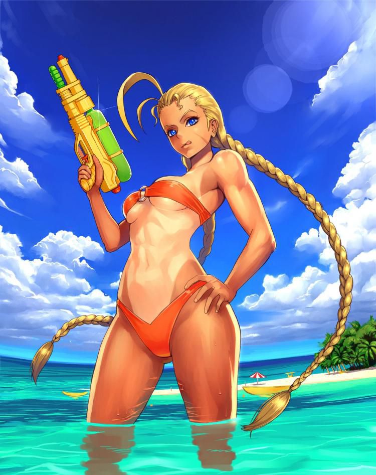 Isn't Street Fighter really erotic? Is it okay to be so erotic? 1