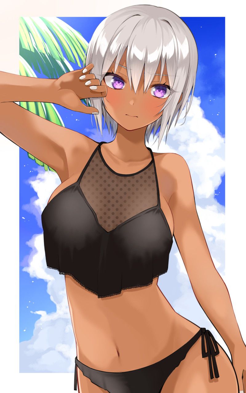 [100 sheets] summery blue sky and swimsuit beautiful girl's non-erotic secondary image summary Part 2 36