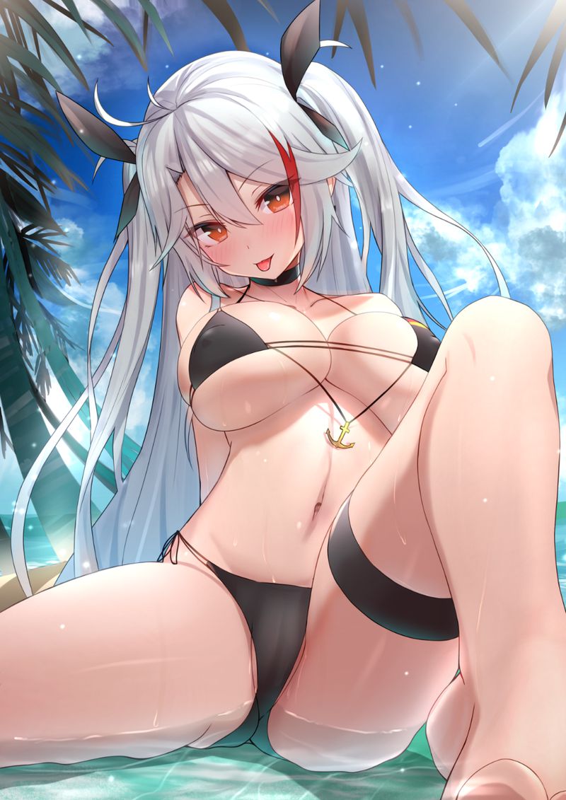 [100 sheets] summery blue sky and swimsuit beautiful girl's non-erotic secondary image summary Part 2 4