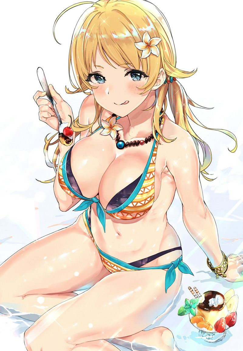 [100 sheets] summery blue sky and swimsuit beautiful girl's non-erotic secondary image summary Part 2 51