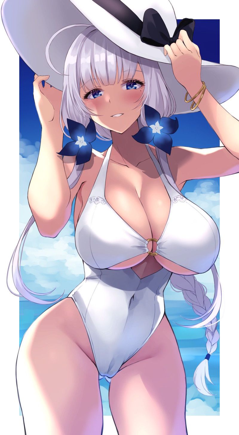 [100 sheets] summery blue sky and swimsuit beautiful girl's non-erotic secondary image summary Part 2 56
