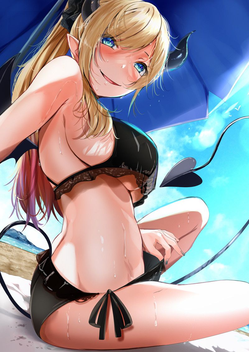 [100 sheets] summery blue sky and swimsuit beautiful girl's non-erotic secondary image summary Part 2 57