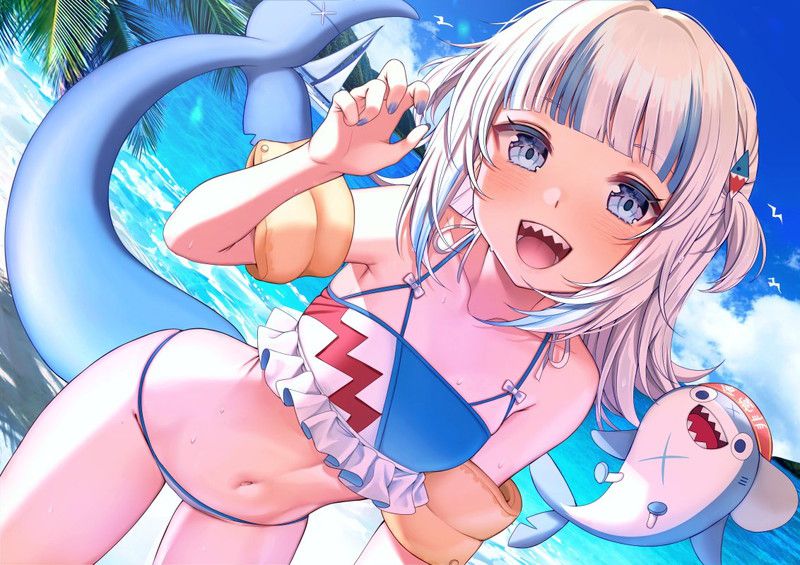 [100 sheets] summery blue sky and swimsuit beautiful girl's non-erotic secondary image summary Part 2 67