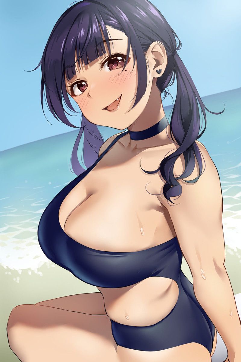 [100 sheets] summery blue sky and swimsuit beautiful girl's non-erotic secondary image summary Part 2 74