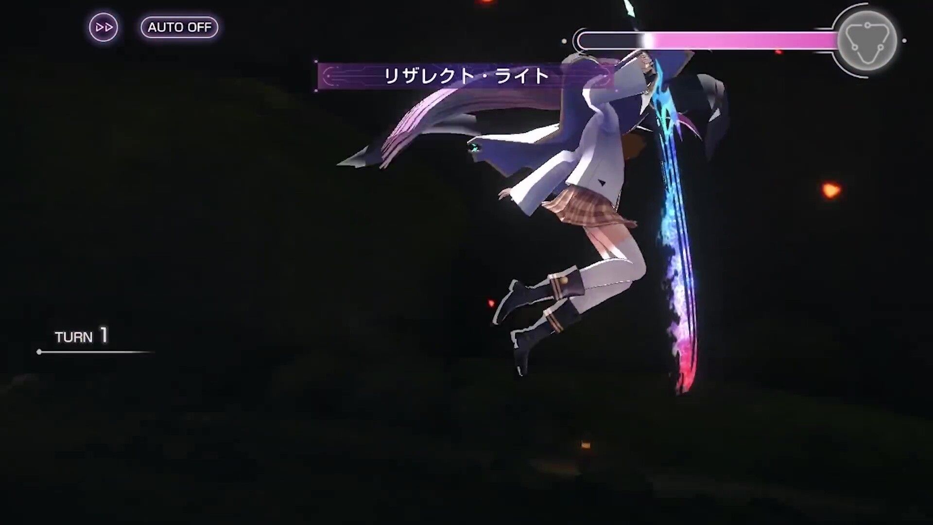 "Heaven Burns Red" A simple thigh PV that seems to be able to see pants insanely in the battle scene! 12