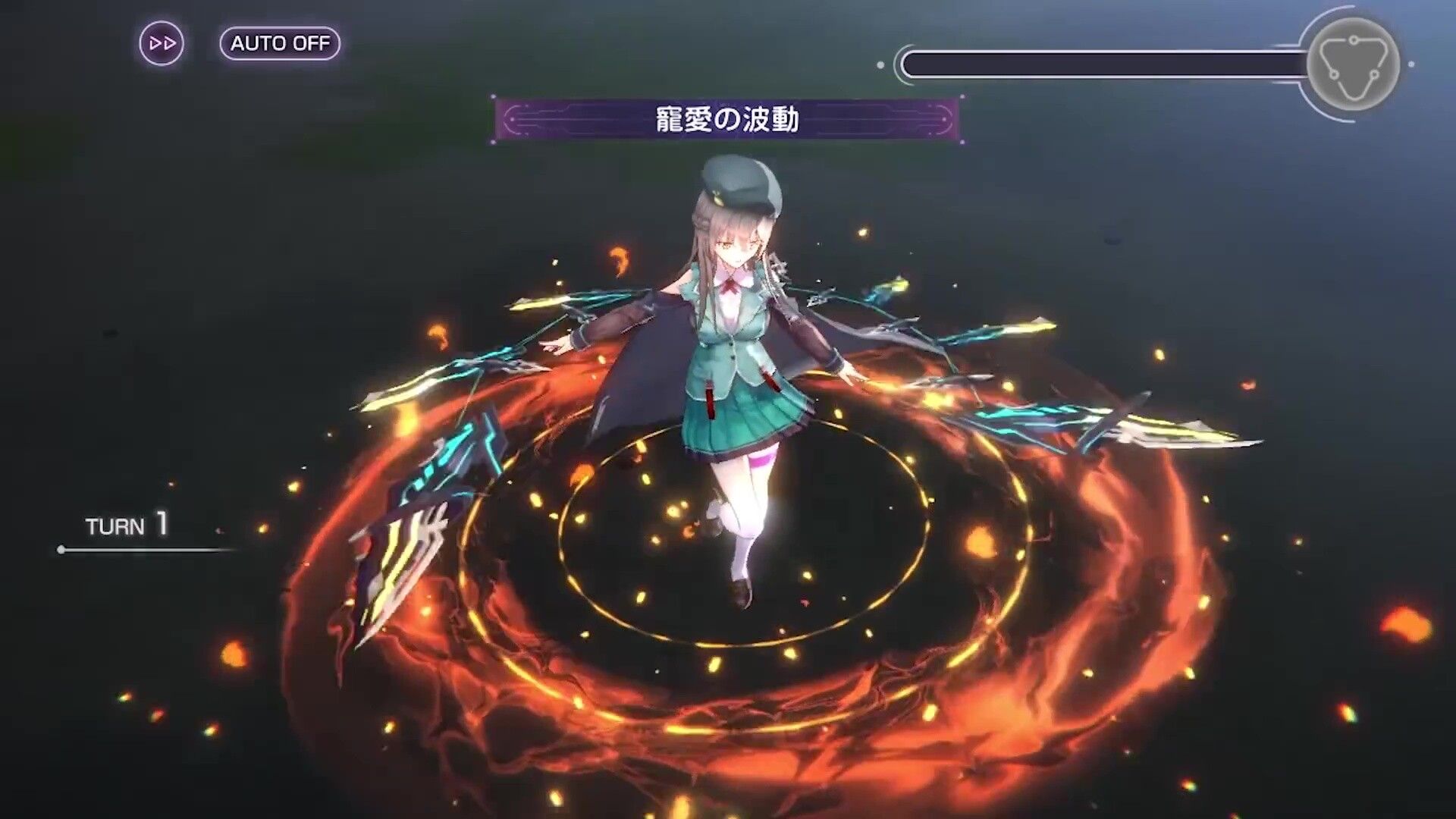 "Heaven Burns Red" A simple thigh PV that seems to be able to see pants insanely in the battle scene! 23