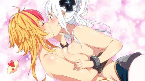 【Secondary erotic】 Here is an erotic image where lesbian girls flirt and etch 8