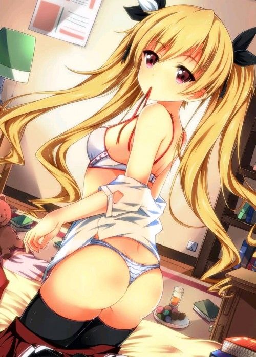 【Secondary erotic】 Erotic image of a girl wearing T-back that seems to be feeling gutsy in the is here 22