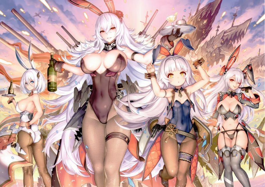 【Image】Doskebe character wwwww in Azur Lane 42