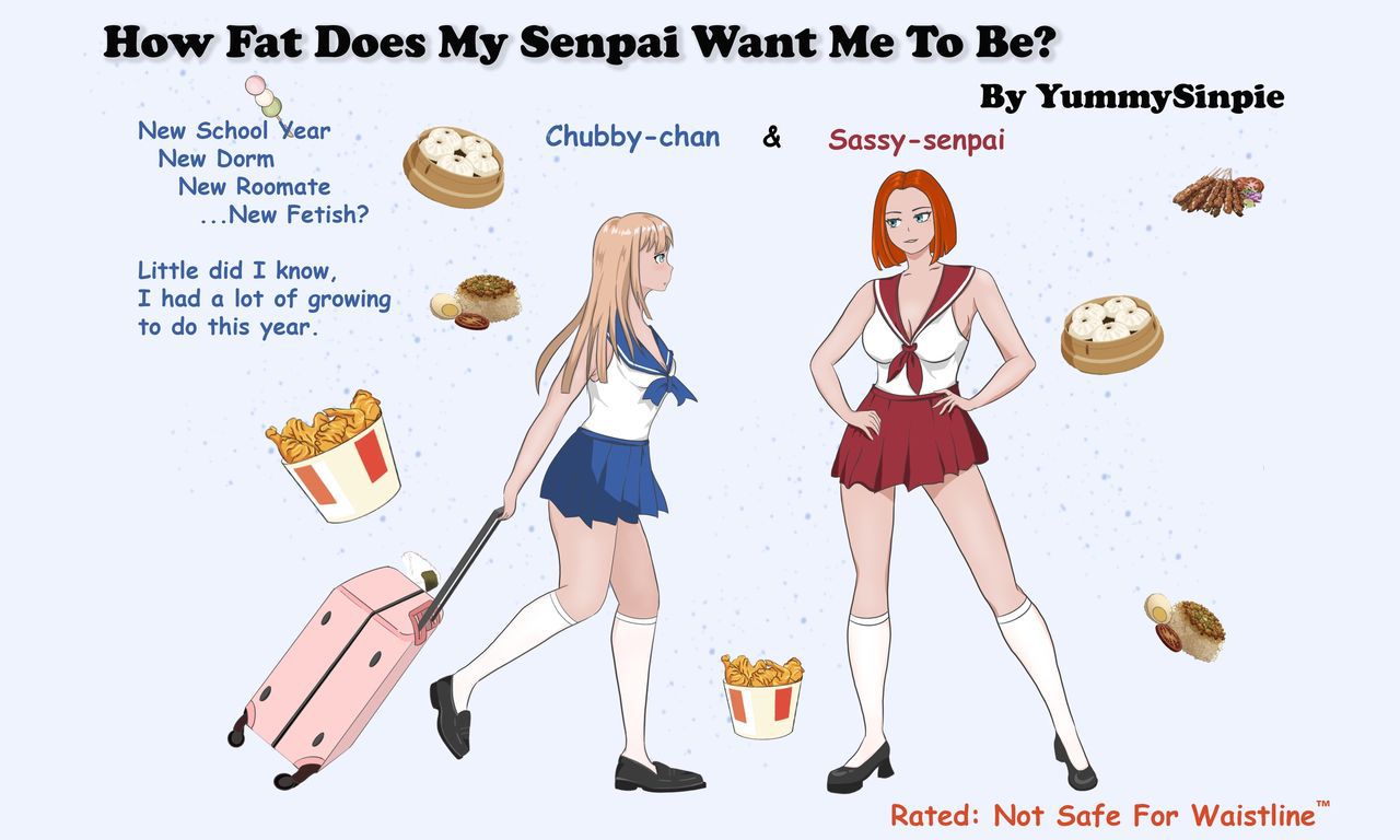[YummySinpie] How Fat Does My Senpai Want Me To Be? (ongoing) 1