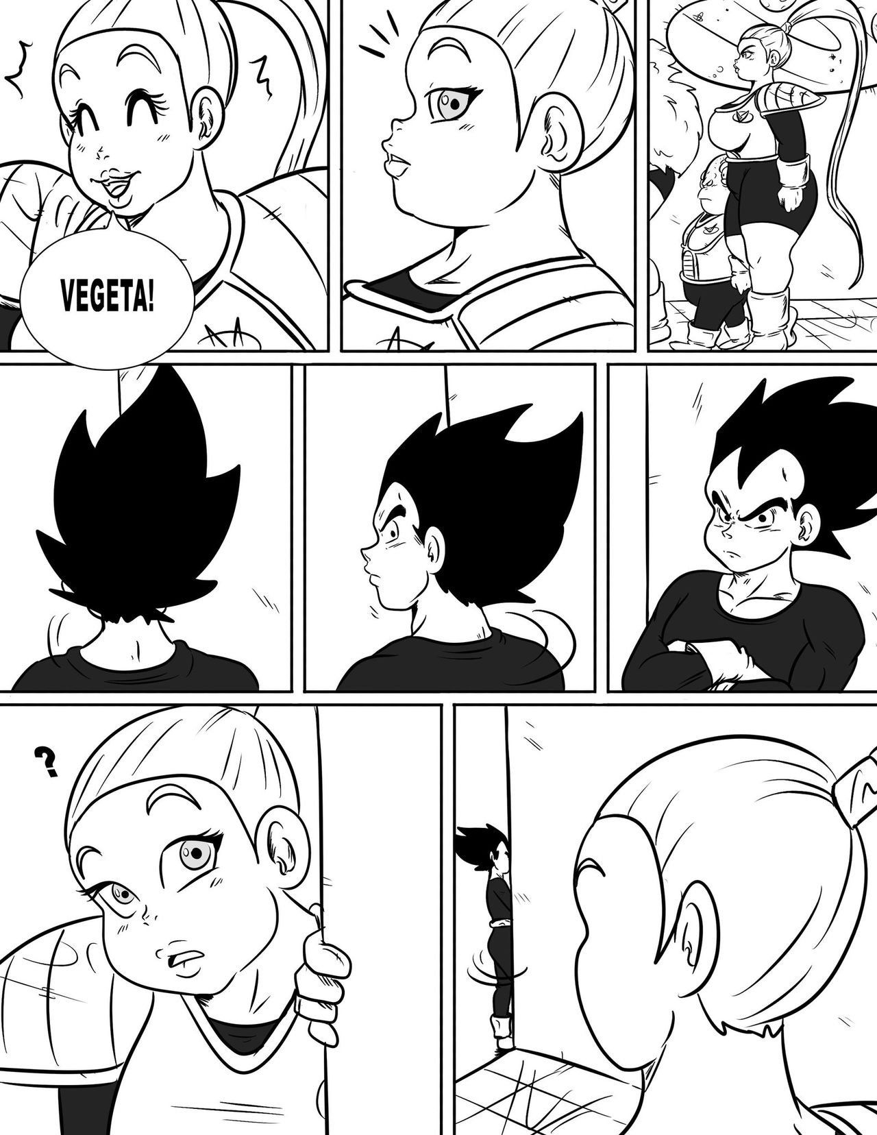 [Ukevegeta13] Enjoying Bonyu Boobies (Dragon Ball Z) [Spanish] 12