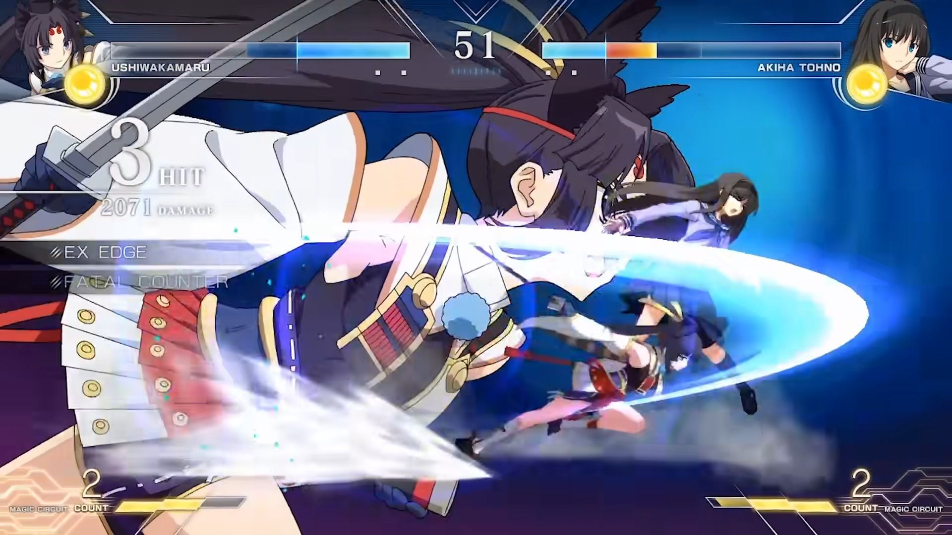 "Melty Blood: Type Lumina" Ushiwakamaru's costume is insanely regulated, and the exposure is greatly reduced 15