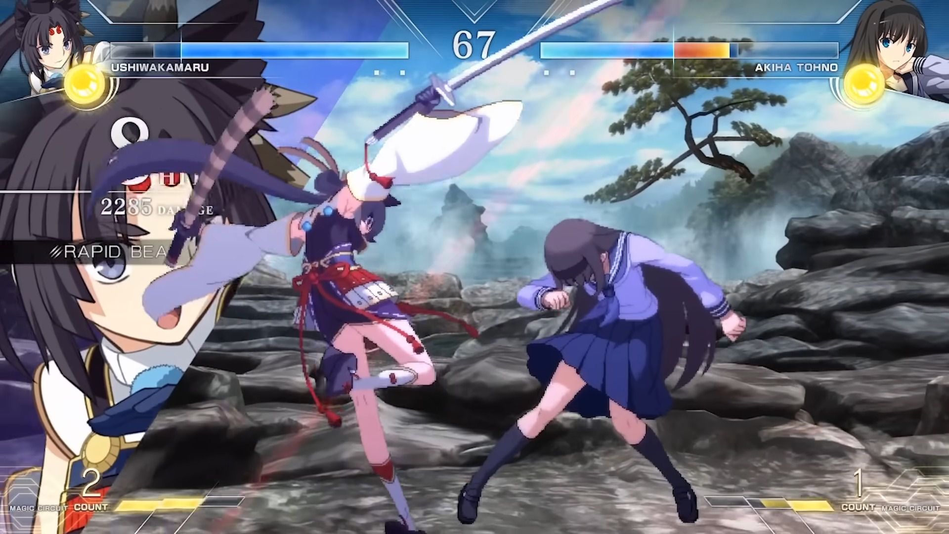 "Melty Blood: Type Lumina" Ushiwakamaru's costume is insanely regulated, and the exposure is greatly reduced 5