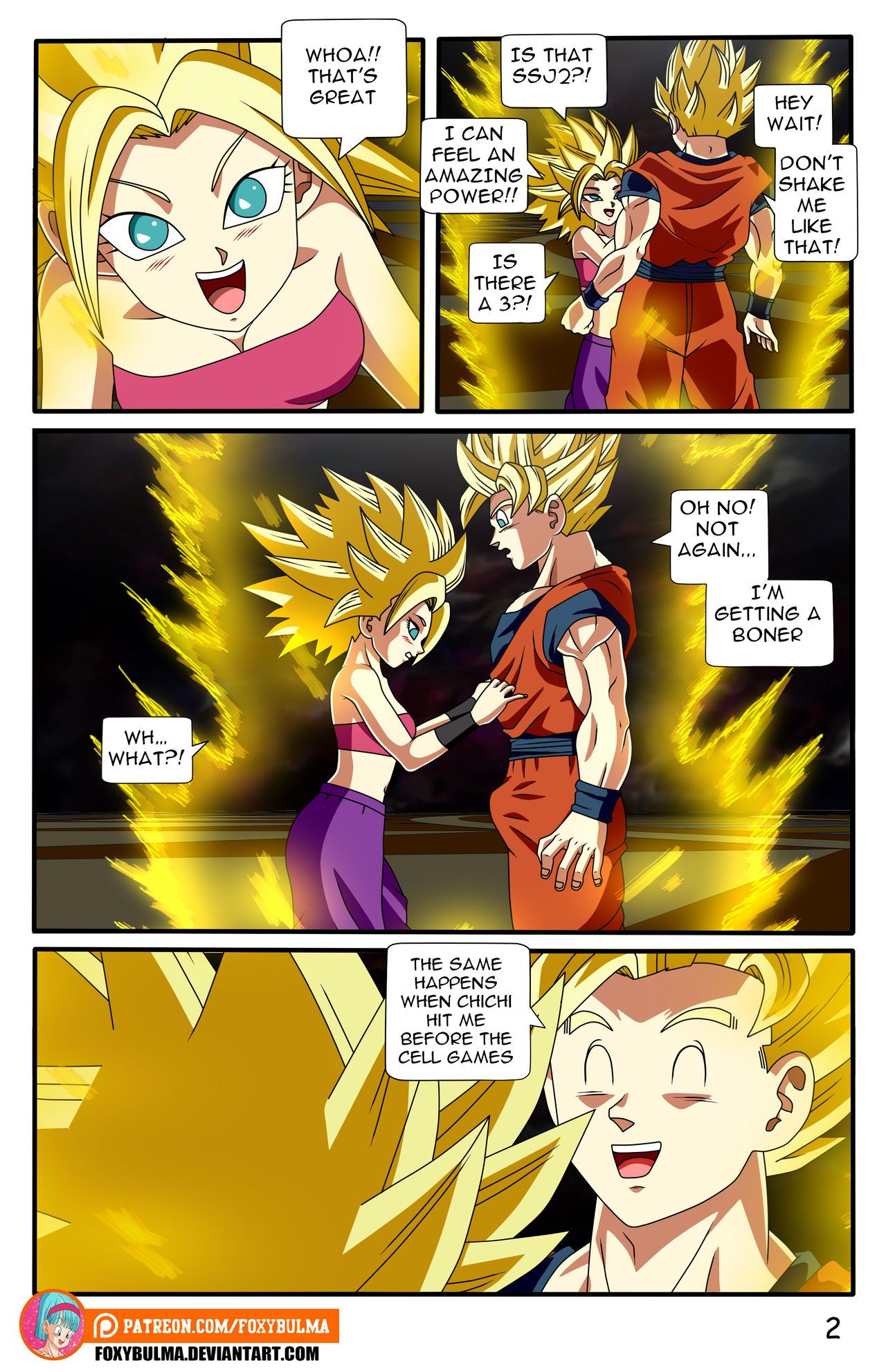 [FoxyBulma] Saiyan Threesome (Dragon Ball Super) 3