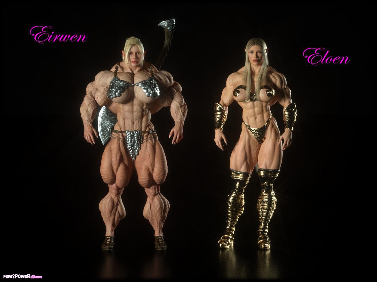Extreme muscle females_part 3 by Tigersan 43