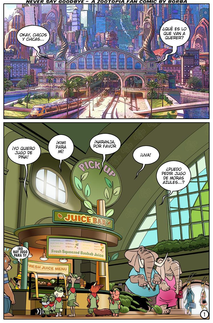 [Borba] Never Say Goodbye (Zootopia) (Spanish) (Ongoing) 2