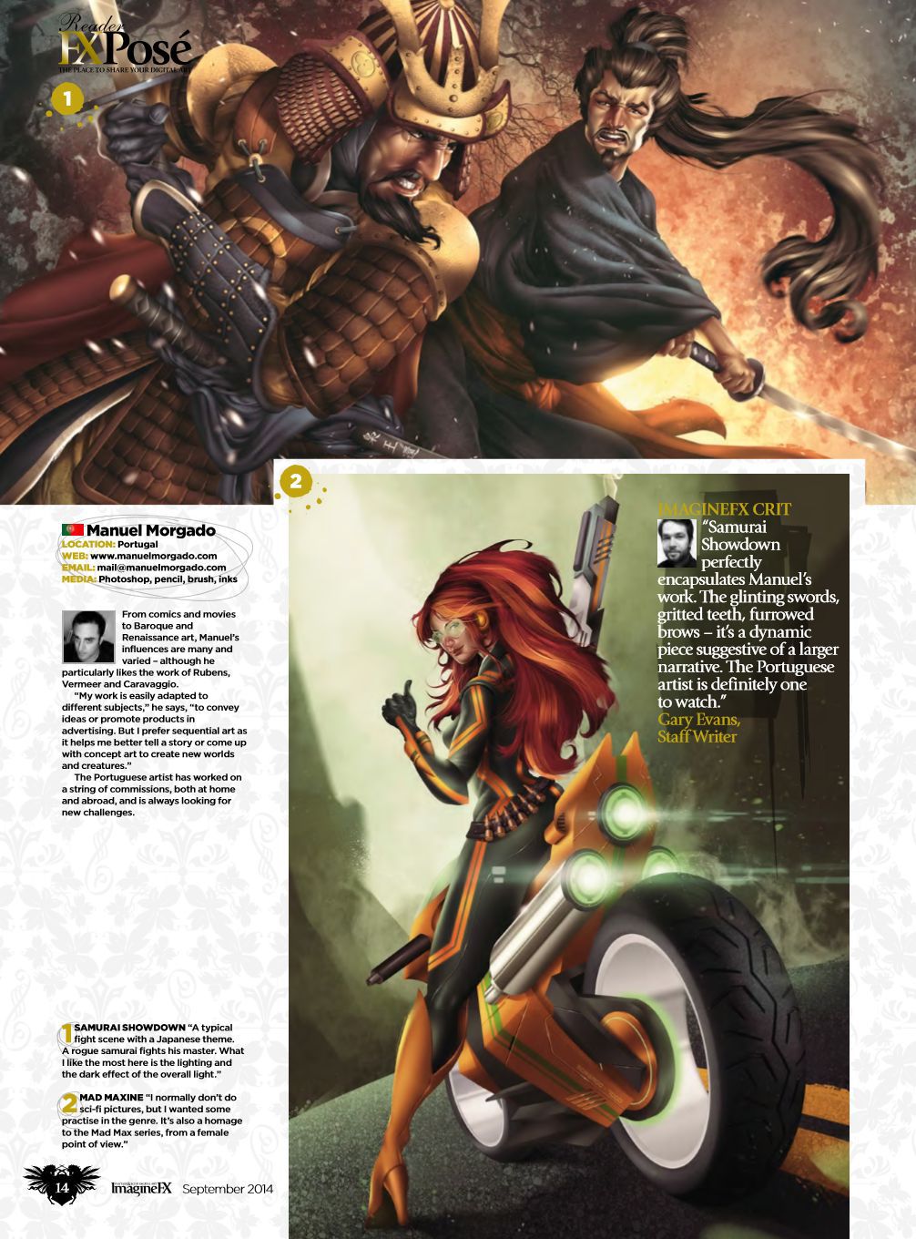 ImagineFX 2014 112 September 14