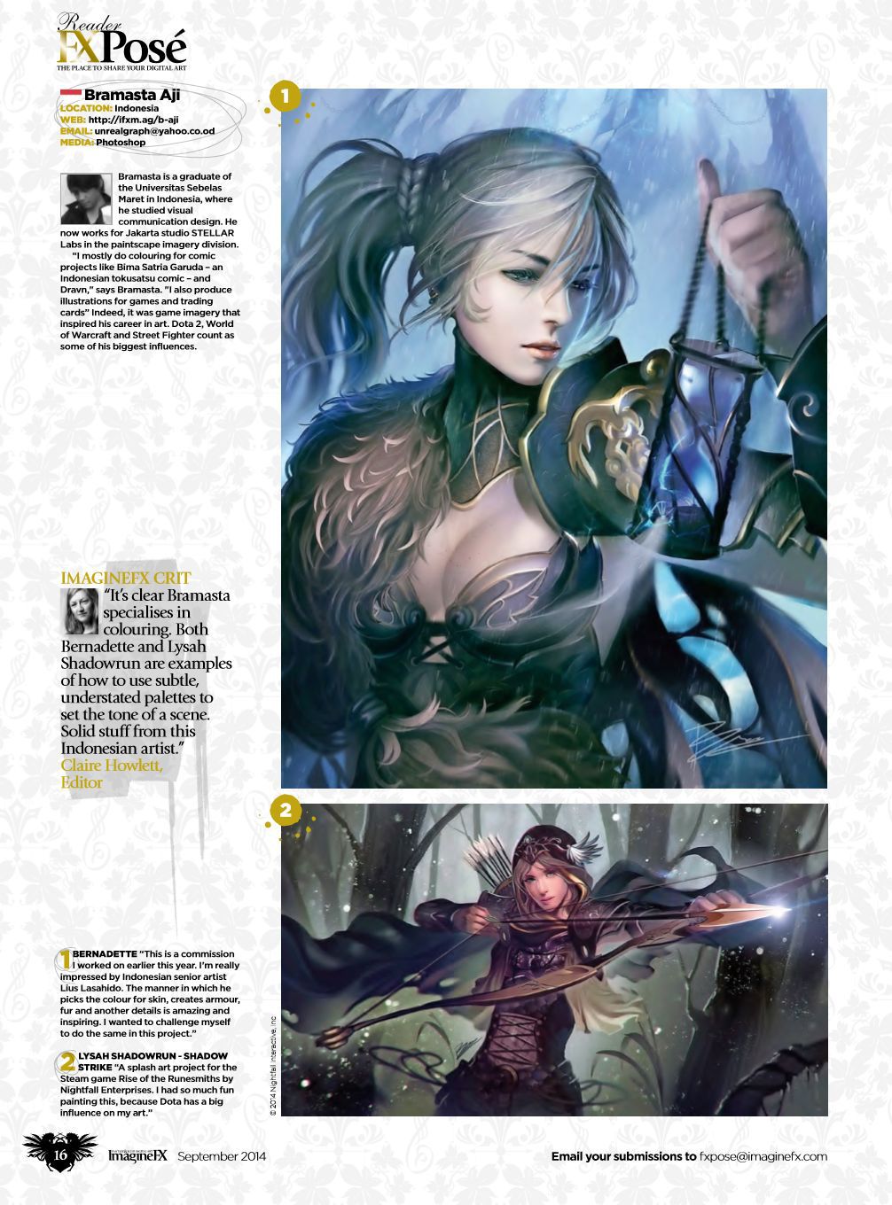 ImagineFX 2014 112 September 16