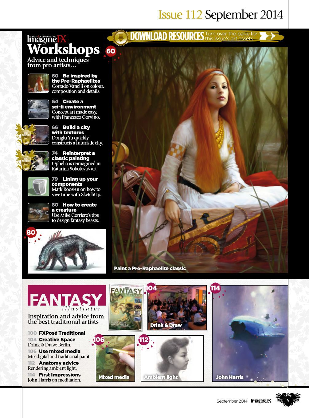 ImagineFX 2014 112 September 5