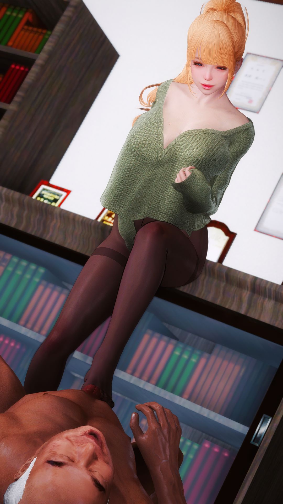 [Tullius Channel] Girl in Big Sweater 33