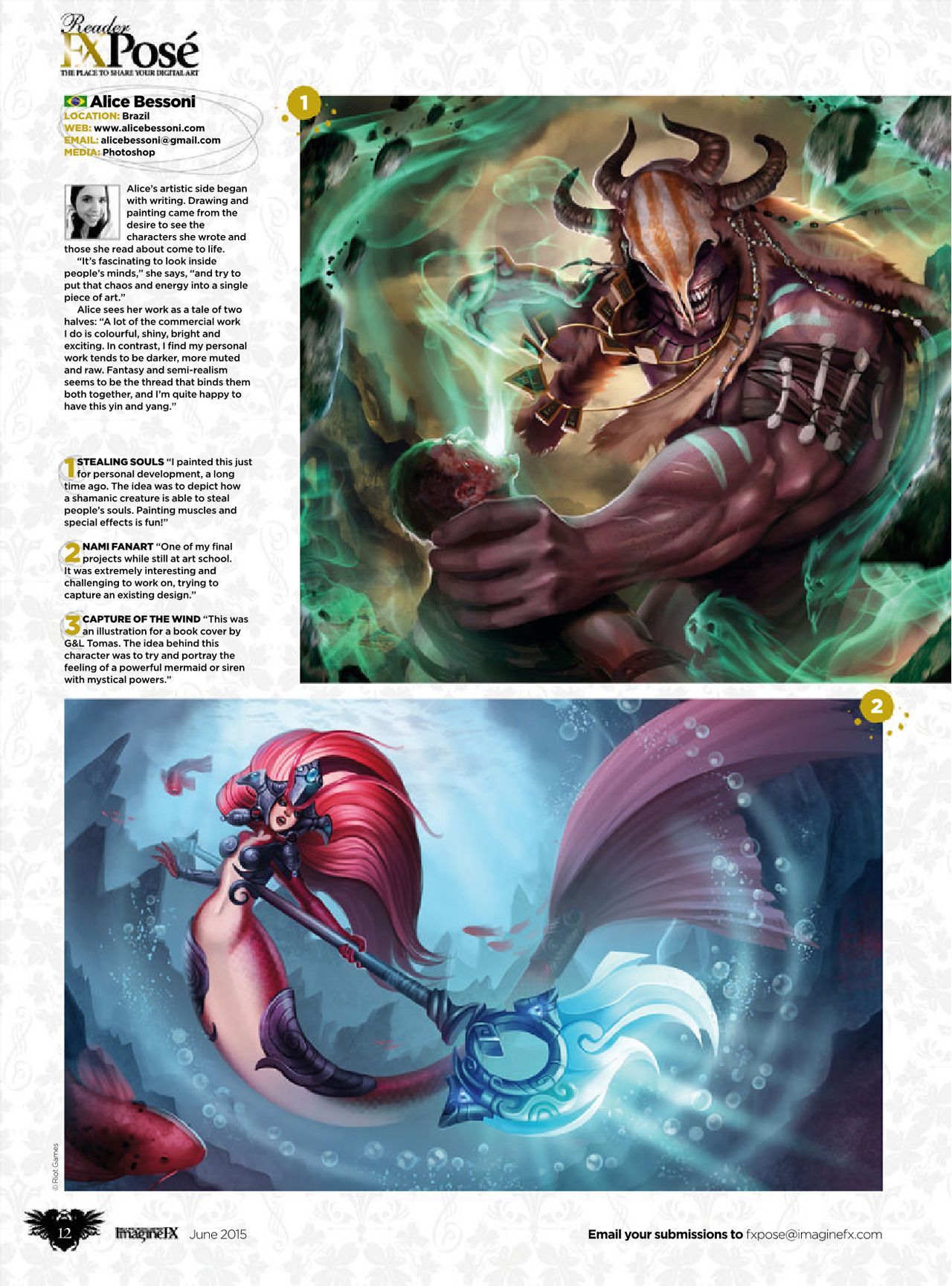 ImagineFX 2015 122 June 12