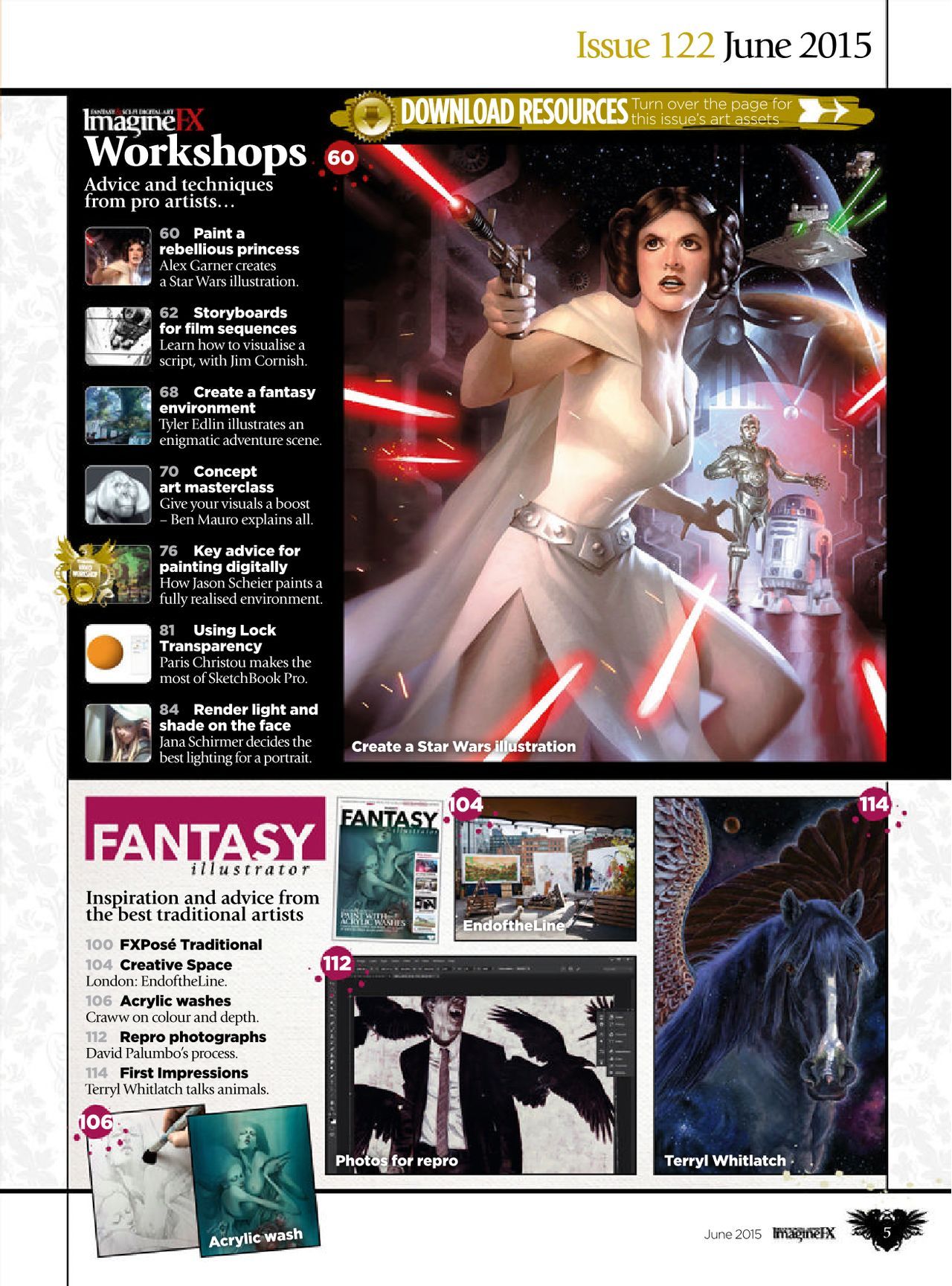 ImagineFX 2015 122 June 5