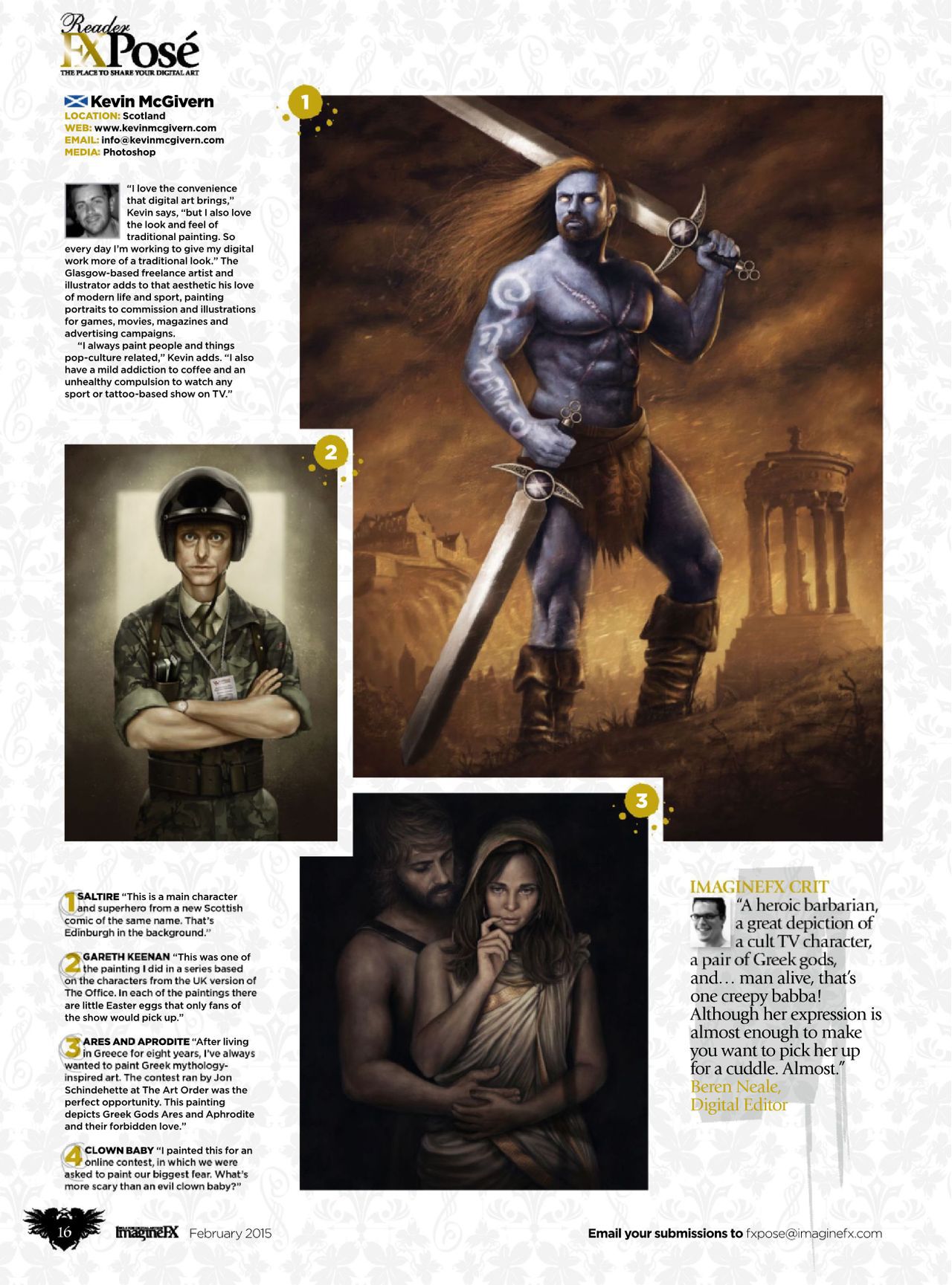 ImagineFX 2015 118 February 16