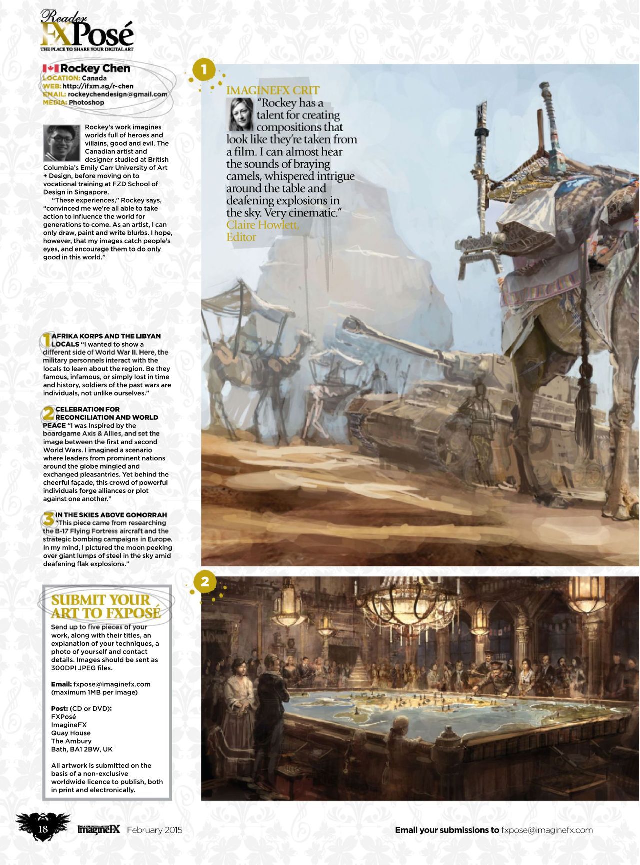 ImagineFX 2015 118 February 18