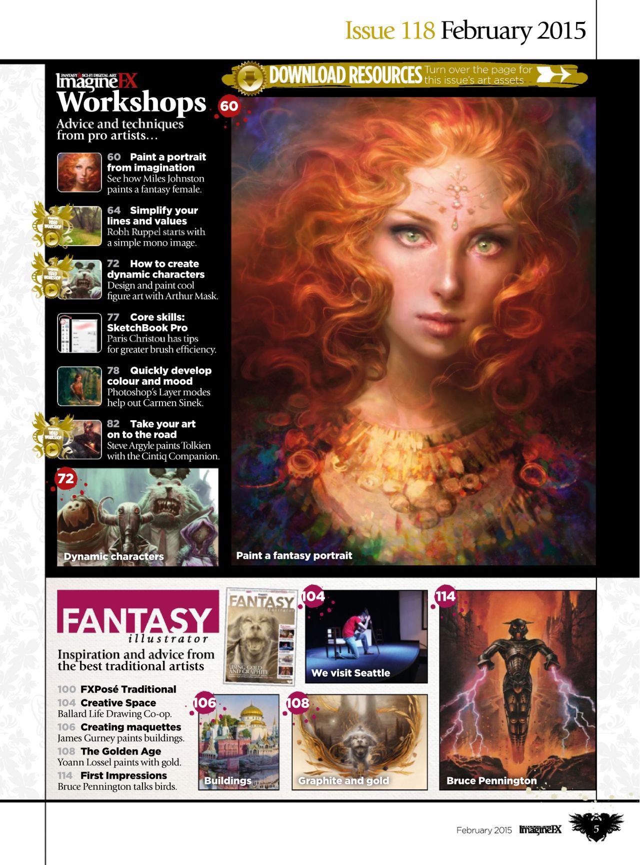 ImagineFX 2015 118 February 5