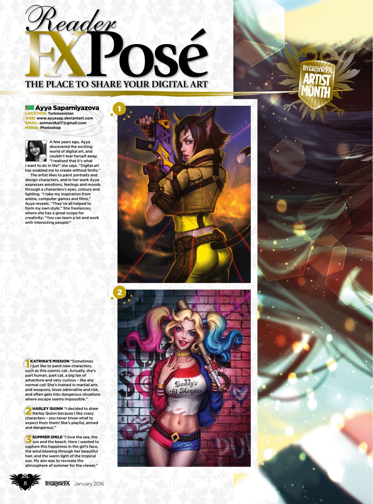 ImagineFX 2016 130 January 8