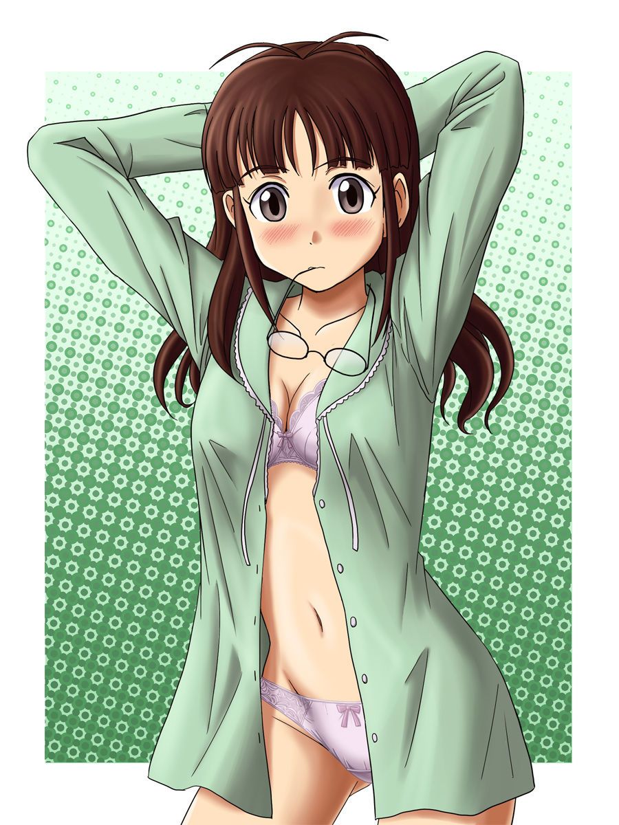 Erotic image that comes out just by imagining the masturbation figure of Ritsuko Akizuki [Idol Master] 12