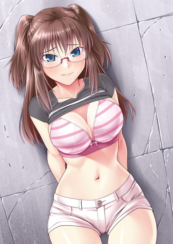 Erotic anime summary Beautiful girls who show me and underwear by raising clothes [secondary erotic] 18