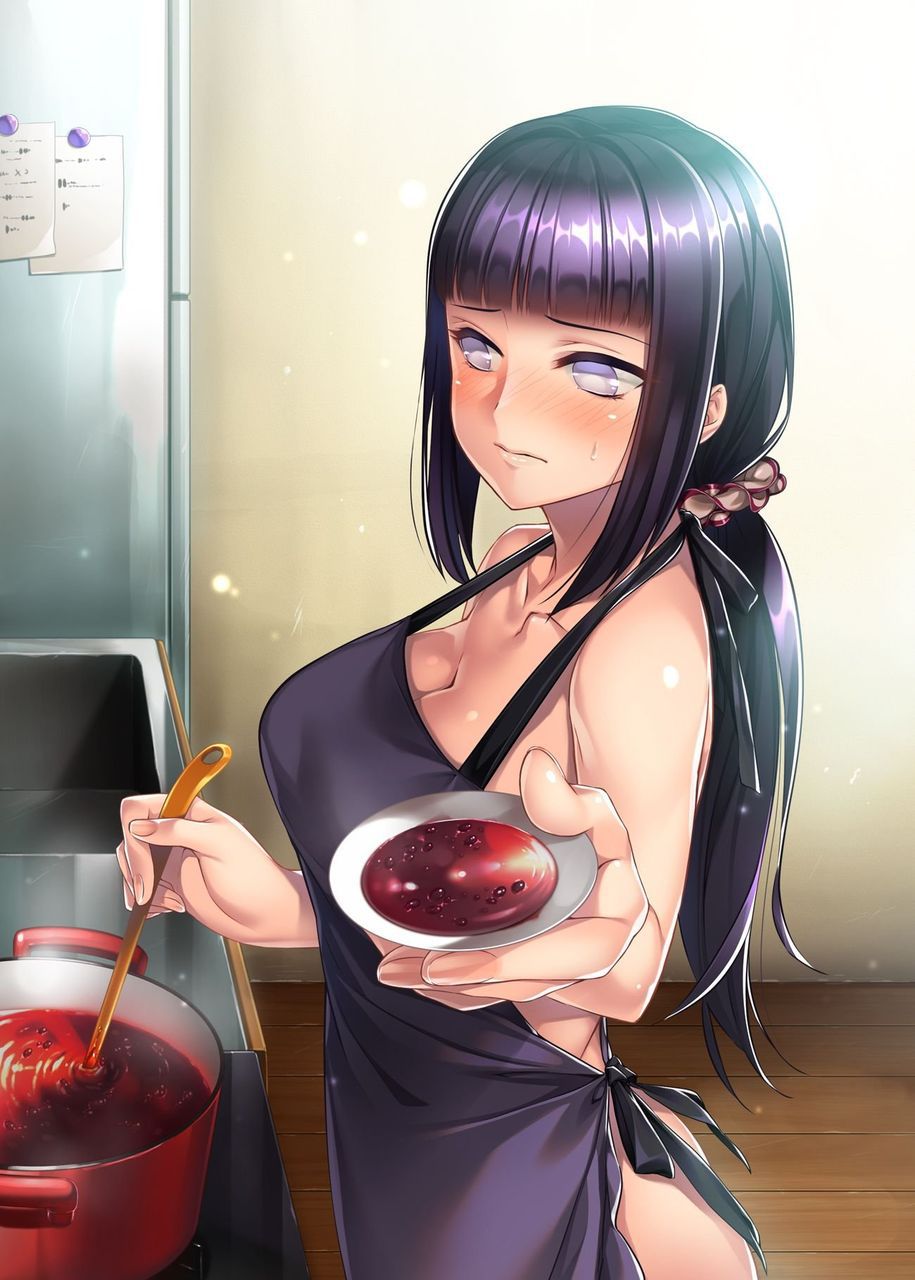 Erotic anime summary Beautiful girls who seem to want to be deliciously dressed in naked apron [secondary erotic] 20