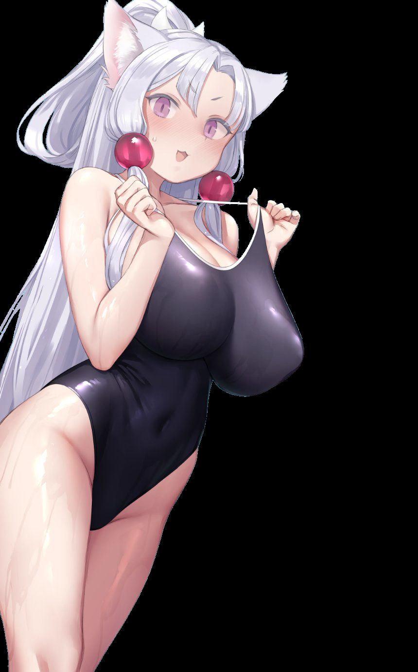 【Erocora Character Material】PNG background transparent erotic image such as anime characters Part 374 14