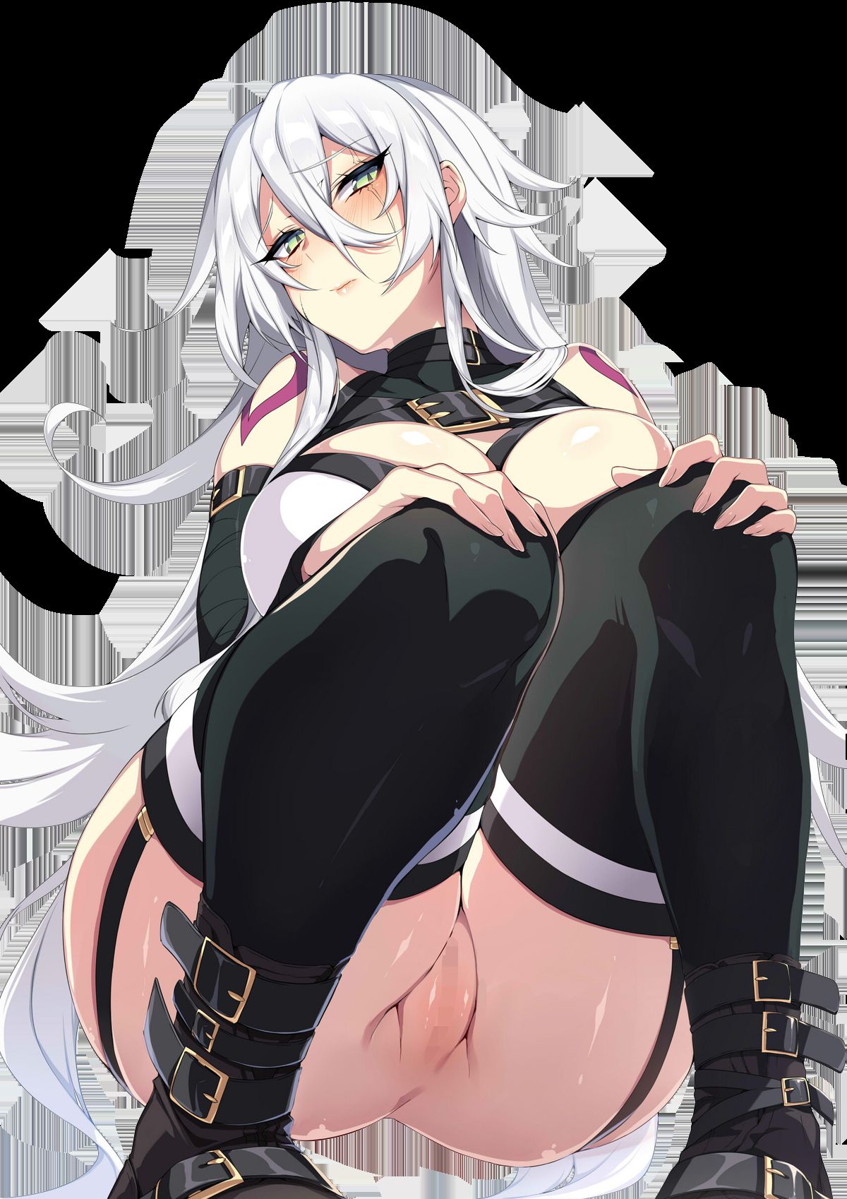 【Erocora Character Material】PNG background transparent erotic image such as anime characters Part 374 25