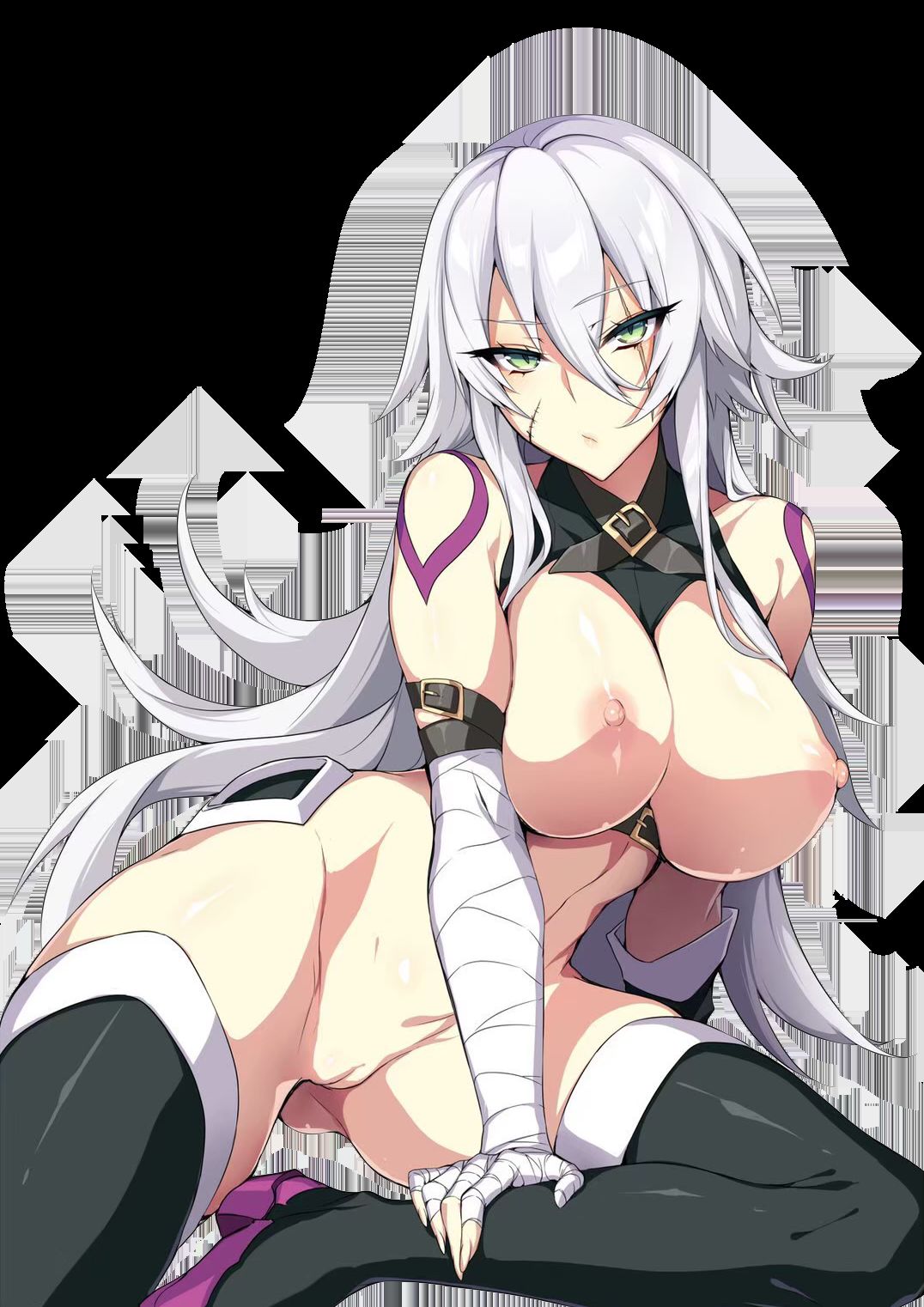 【Erocora Character Material】PNG background transparent erotic image such as anime characters Part 374 26