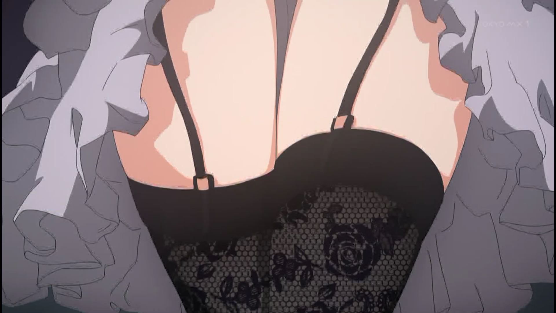 Anime "The dress-up doll falls in love" In episode 3, show off skirts and pants with no pants 6