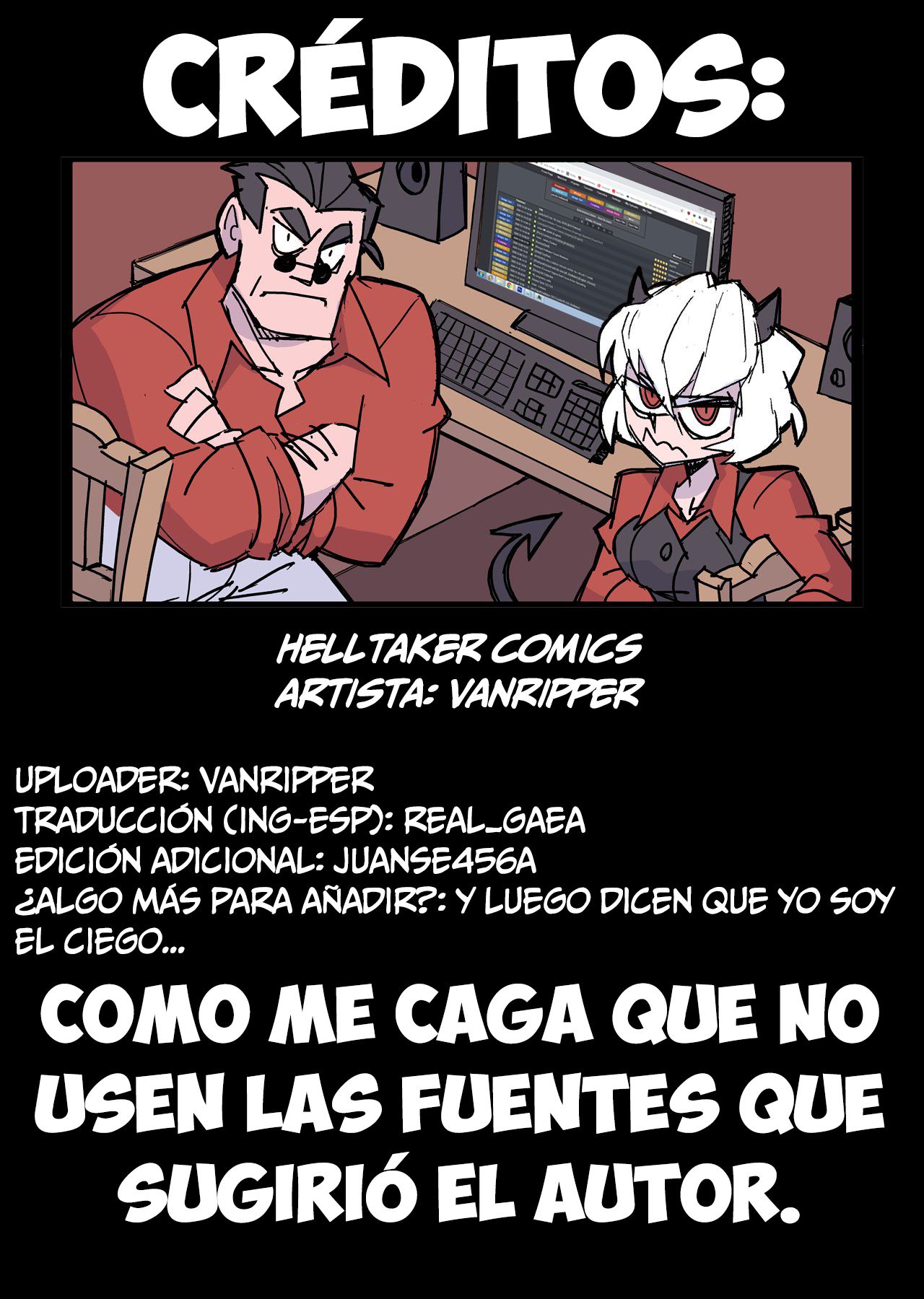 [vanripper] Cómics de Helltaker, el Conquistador del Infierno (en curso) [Español] [RGnF] 80