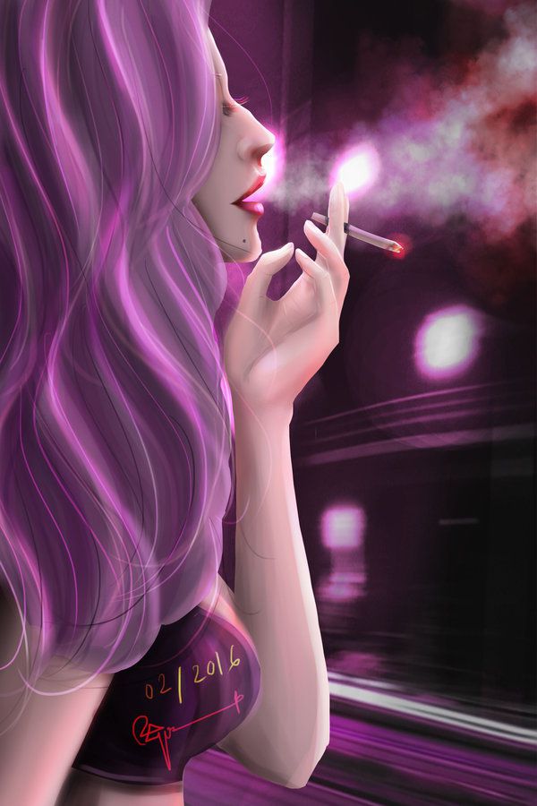 SMOKING GIRL HENTAY 237