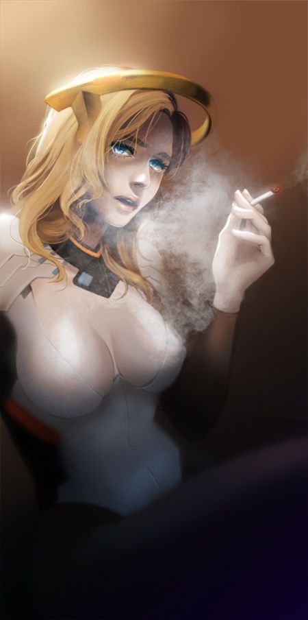 SMOKING GIRL HENTAY 5