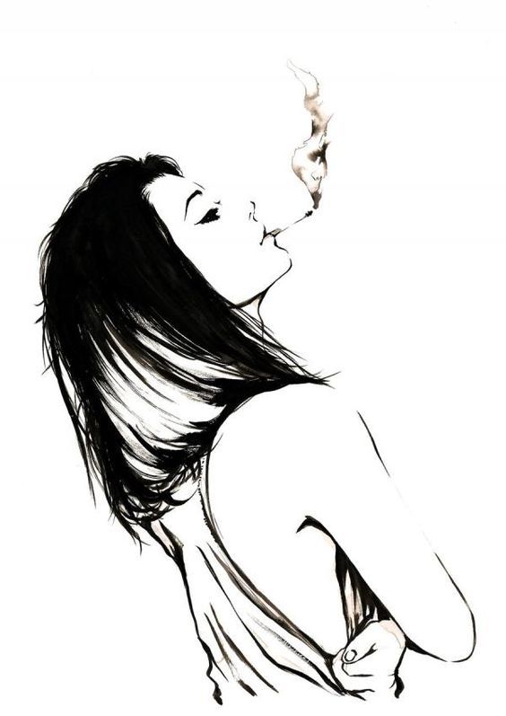 SMOKING GIRL HENTAY 98