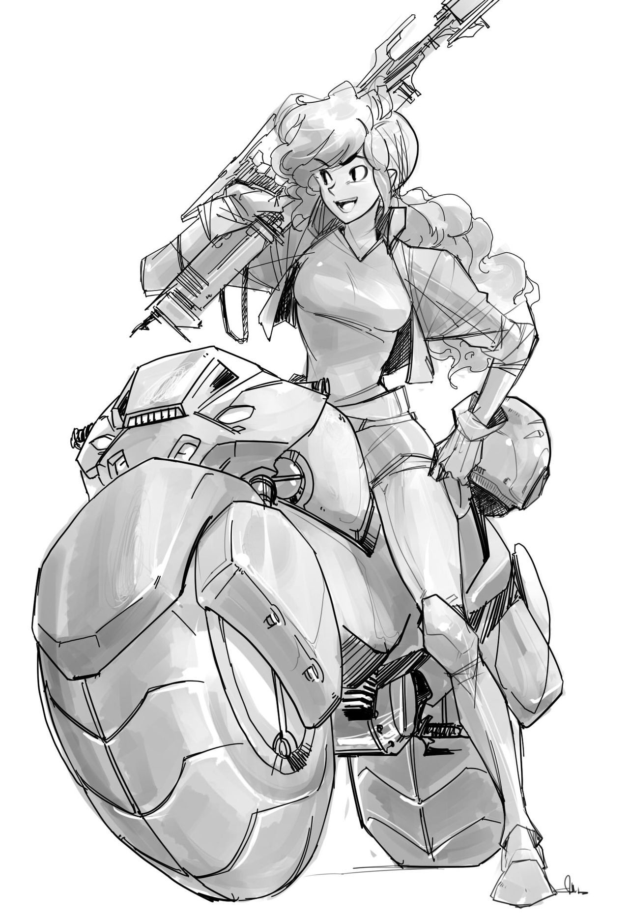 [various] Space Maria (by David Liu) [OC] 2