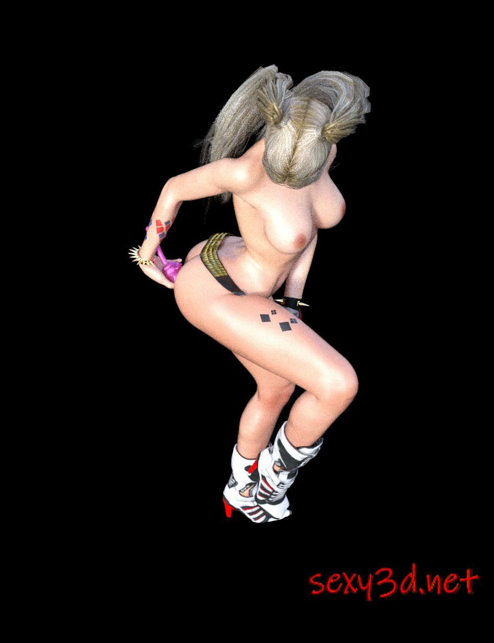3D Cosplay - Harley Quinn 19