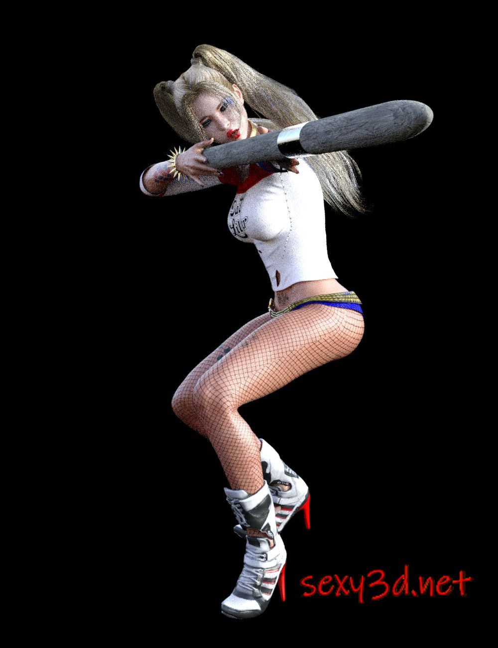 3D Cosplay - Harley Quinn 29