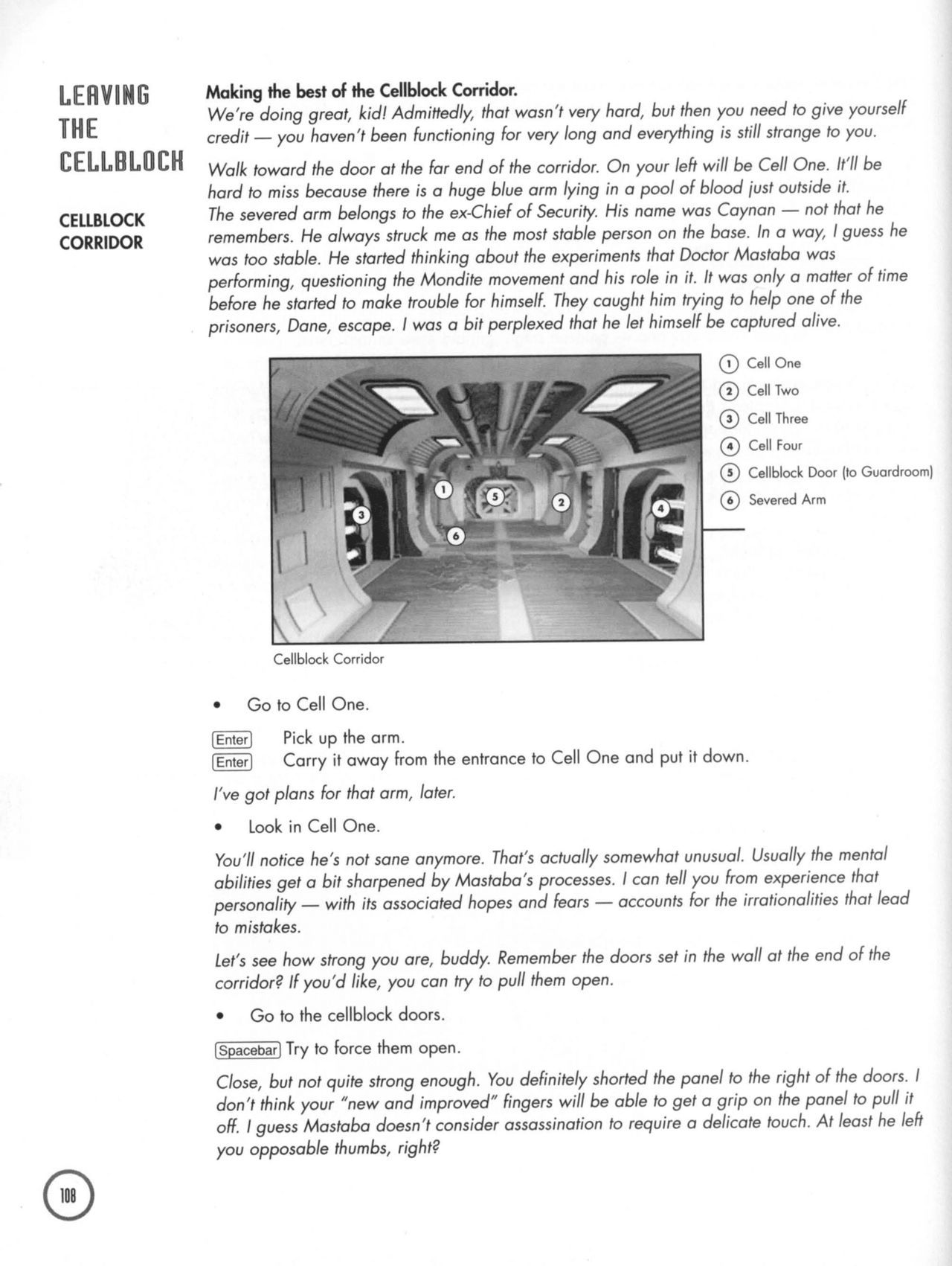 BioForge (PC (DOS/Windows)) Strategy Guide 109