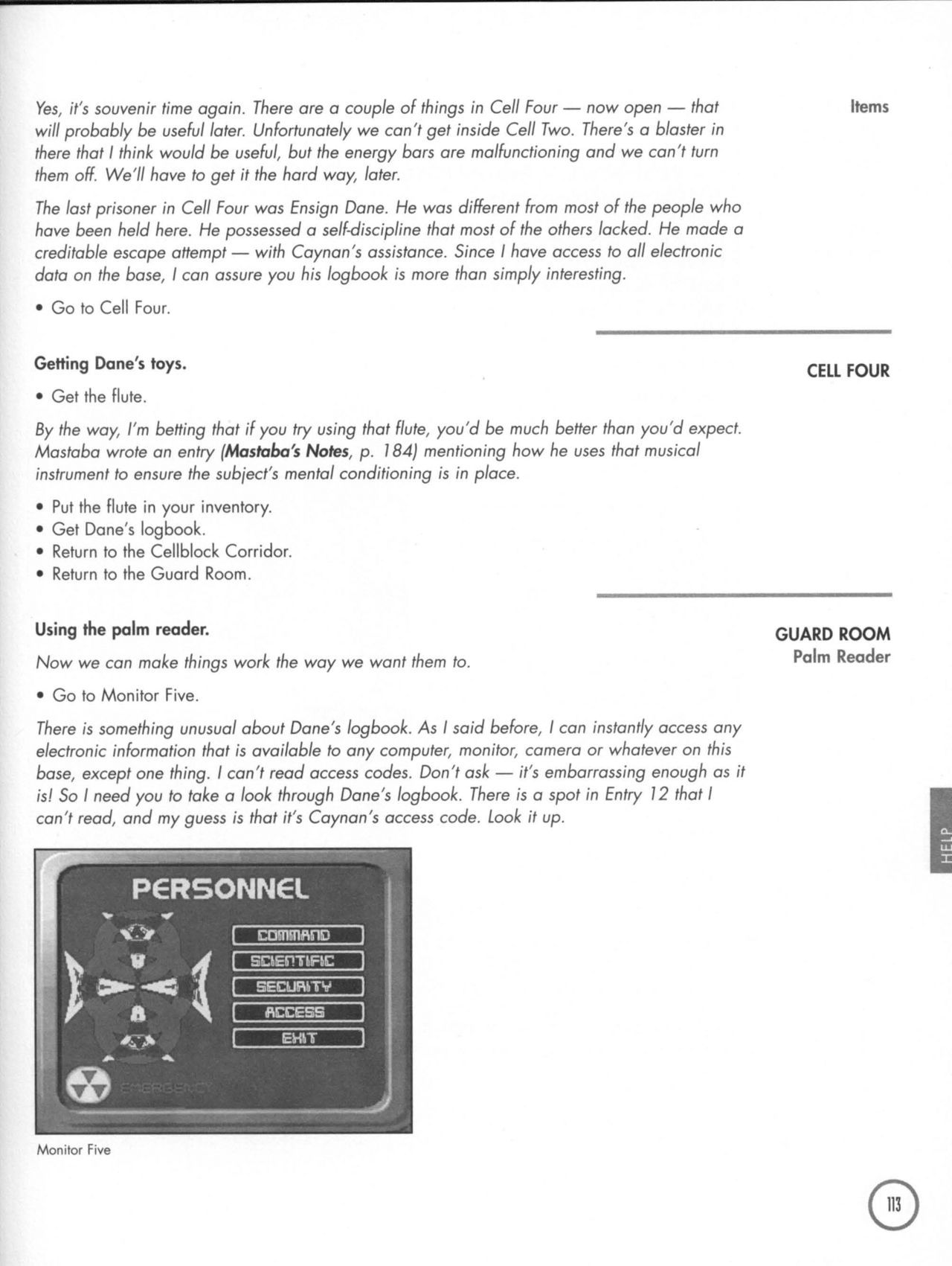 BioForge (PC (DOS/Windows)) Strategy Guide 114