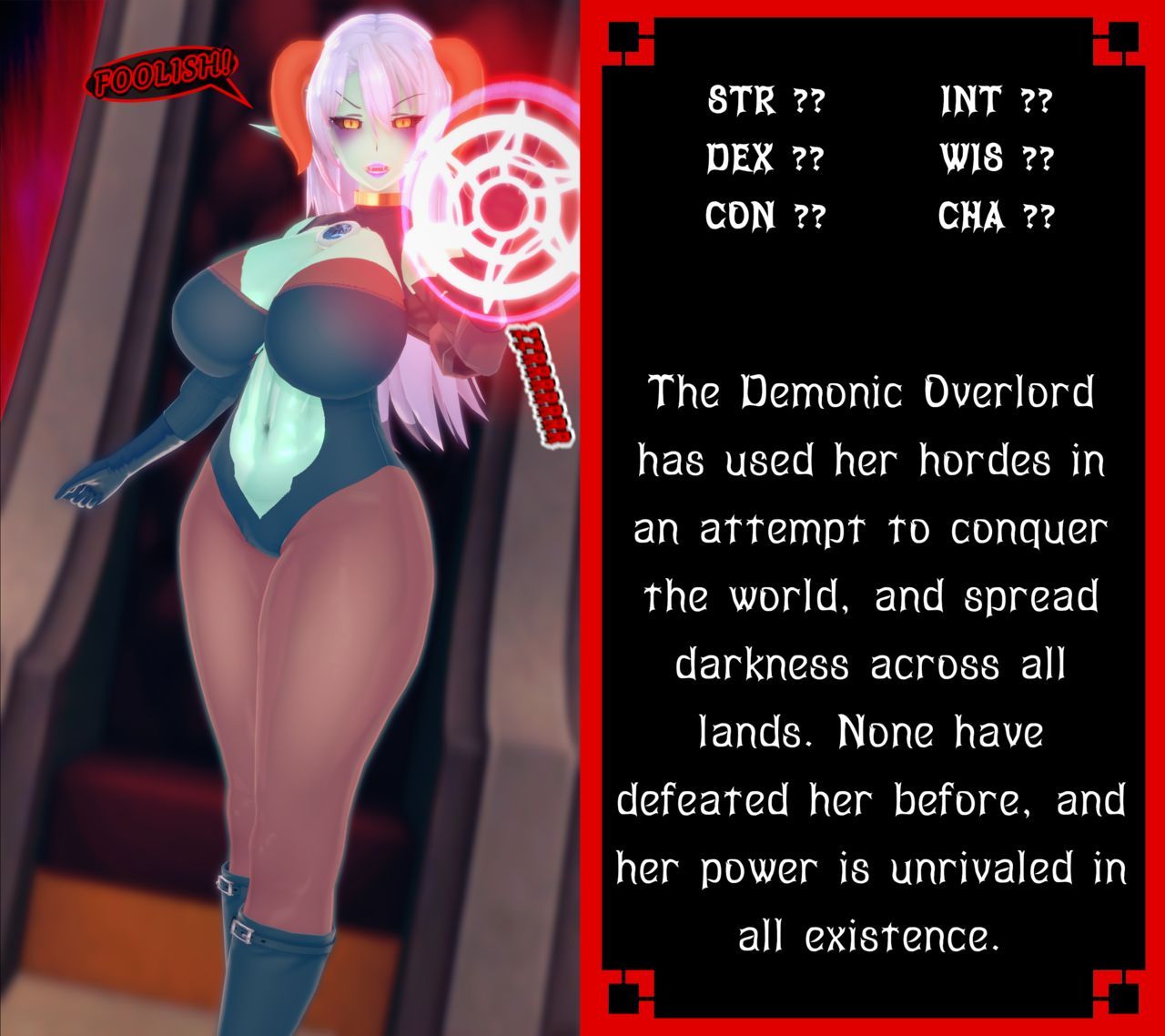Heroines VS Overlord (Koikatsu) 10