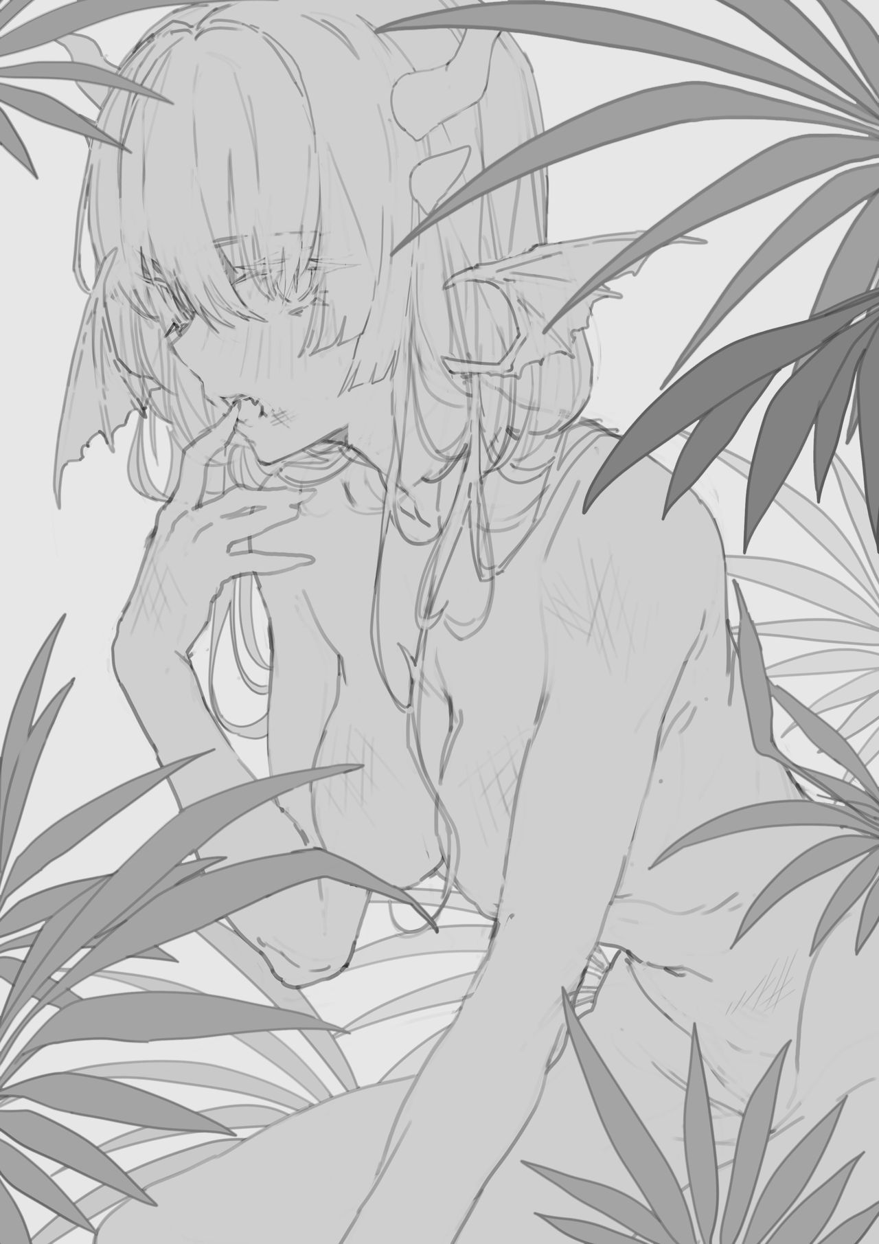 [Fanbox] HxxG / ホン - Process + Sketches included 24